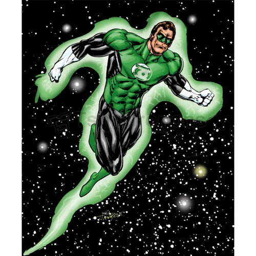 Green Lantern T-shirts Iron On Transfers N4522